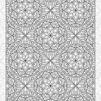 printable ornamental mandala coloring pages 06