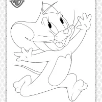 printable tom and jerry coloring pages