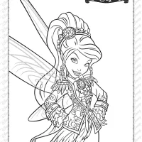 printables disney pirate fairy vidia coloring page
