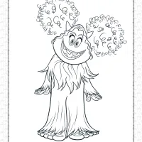 Printables Smallfoot Cali Pdf Coloring Page 12 printables smallfoot cali pdf coloring page