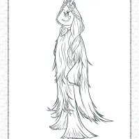 Printables Smallfoot Meechee Pdf Coloring Page 10 printables smallfoot meechee pdf coloring page