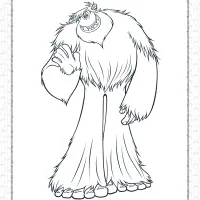 Printables Smallfoot Migo Pdf Coloring Page 11 printables smallfoot migo pdf coloring page
