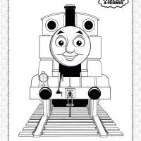 printables thomas and friends coloring page
