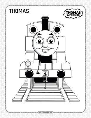 Printables Thomas and Friends Coloring Page
