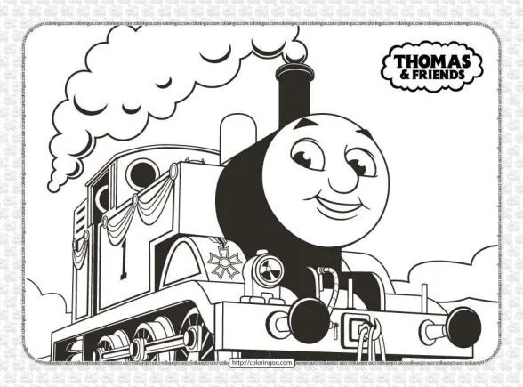 Printables Thomas and Friends Coloring Pages 1 printables thomas and friends coloring pages