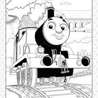 printables thomas and friends coloring sheet