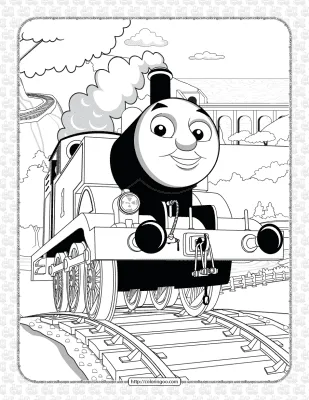 Printables Thomas and Friends Coloring Sheet