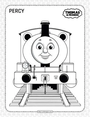 Printables Thomas and Friends Percy Coloring Page