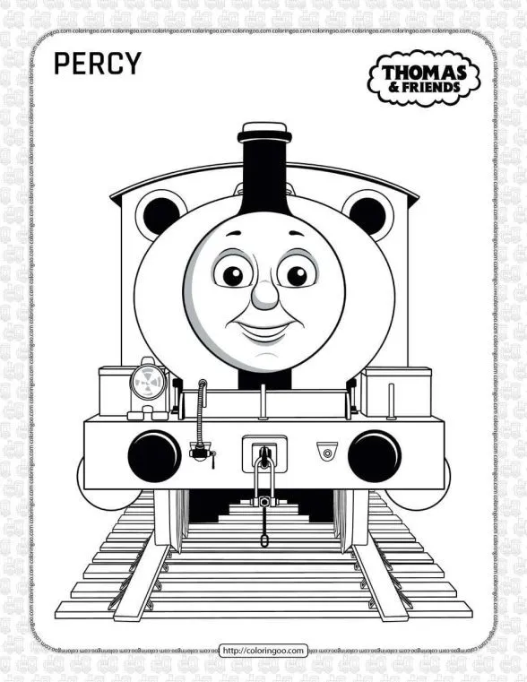 Printables Thomas and Friends Percy Coloring Page 1 printables thomas and friends percy coloring page