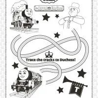 the royal engine thomas and friends coloring page