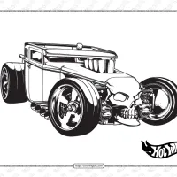 Free Printable Hot Wheels Coloring Page 16 free printable hot wheels coloring page