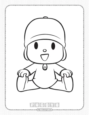 Free Printable Pocoyo Coloring Pages