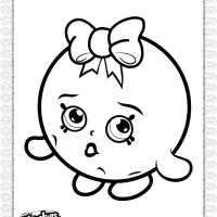 Free Printable Shopkins Bubbles Coloring Page 14 free printable shopkins bubbles coloring page