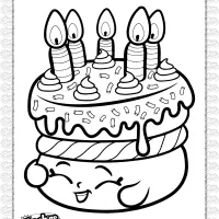Free Printable Shopkins Cake Wishes Coloring Page 21 free printable shopkins cake wishes coloring page