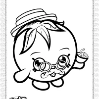 Free Printable Shopkins Papa Tomato Coloring Page 9 free printable shopkins papa tomato coloring page