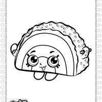 Free Printable Shopkins Rainbow Bite Coloring Page 23 free printable shopkins rainbow bite coloring page