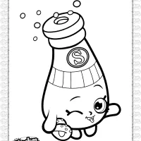 Free Printable Shopkins Sally Shakes Coloring Page 13 free printable shopkins sally shakes coloring page