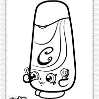 Free Printable Shopkins Silky Coloring Page 20 free printable shopkins silky coloring page