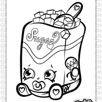 Free Printable Shopkins Sugar Lump Coloring Page 11 free printable shopkins sugar lump coloring page