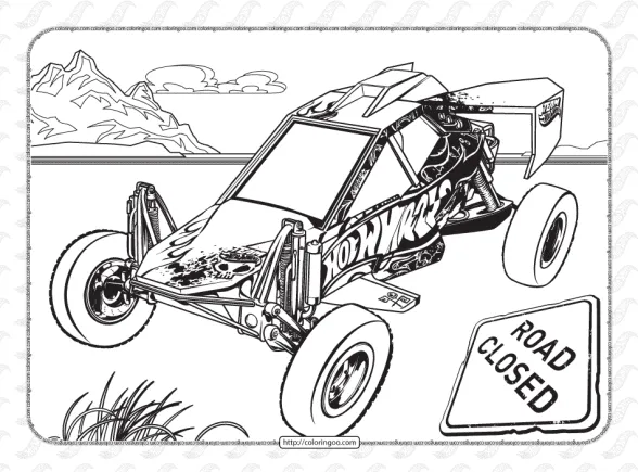 Free Printables Hot Wheels Coloring Sheet 1 free printables hot wheels coloring sheet