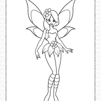 printable beautiful fairy coloring pages for kids