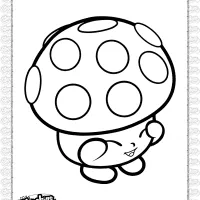Printable Shopkins Miss Mushy-Moo Coloring Page 3 printable shopkins miss mushy moo coloring page