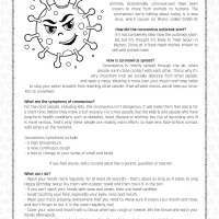Printable What is Coronavirus Worksheet 5 printable what is coronavirus worksheet