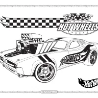 Printables Hot Wheels Pdf Coloring Pages 14 printables hot wheels pdf coloring pages