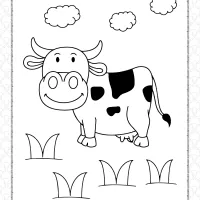 Cow Pdf Coloring Pages 5 cow pdf coloring pages