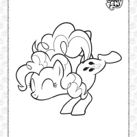 free printable mlp pinkie pie coloring page
