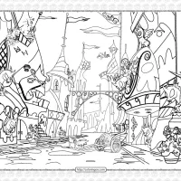 mlp where is the changelings coloring page