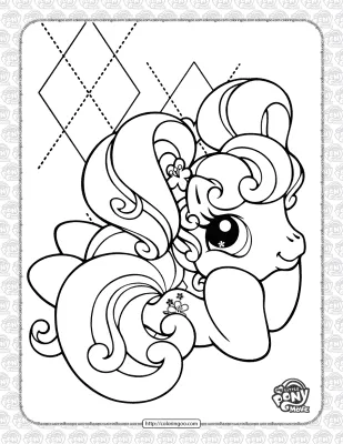 Printable My Little Pony Coloring Pages for Kids
