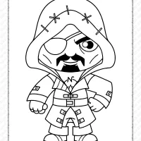 chibi fortnite coloring pages 39