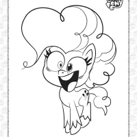 free pony life pinkie pie pdf coloring pages