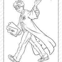 Free Printable Harry Potter Pdf Coloring Book 5 free printable harry potter pdf coloring book