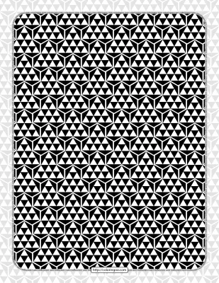 Free Printables Hexagon Pattern 002