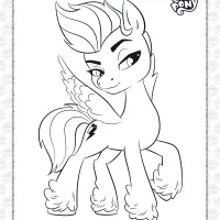 mlp zipp storm pdf coloring pages