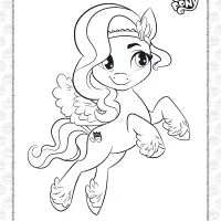 my little pony pipp petals coloring pages