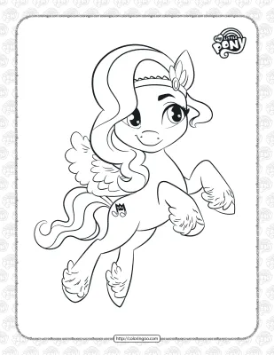 My Little Pony Pipp Petals Coloring Pages