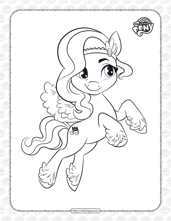 My Little Pony Pipp Petals Coloring Pages 1 my little pony pipp petals coloring pages
