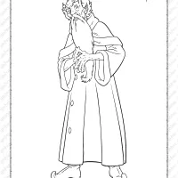 Printable Harry Potter Wizard Coloring Page 2 printable harry potter wizard coloring page