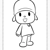 printable pocoyo coloring pages for kids