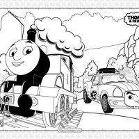 printable thomas and friends coloring book