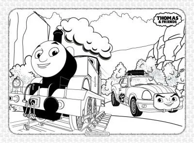 Printable Thomas and Friends Coloring Book