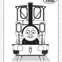 printables thomas and friends luke coloring page