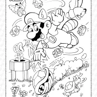 Super Mario Bros Pdf Coloring Book for Kids 12 super mario bros pdf coloring book for kids