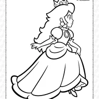 Super Mario Princess Peach Pdf Coloring Book 13 super mario princess peach pdf coloring book