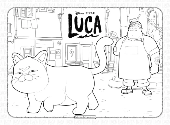 disney luca and alberto pdf coloring book
