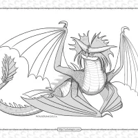 Dragon Stormcutter Base Coloring Page 8 dragon stormcutter base coloring page