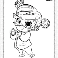 Free Printable Boss Baby Tina Coloring Page 11 free printable boss baby tina coloring page